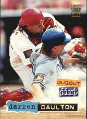 darren daulton Baseball Cards 1994 Stadium Club Dugout Dirt Prices