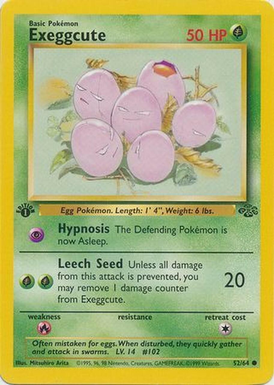 Exeggcute [1st Edition] #52 Prices | Pokemon Jungle | Pokemon Cards