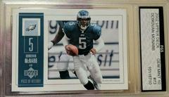 Donovan McNabb #73 Football Cards 2002 Upper Deck Piece of History Prices