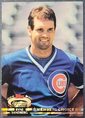 Ryne Sandberg Baseball Cards 1992 Stadium Club Prices