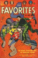 Four Favorites #16 (1944) Comic Books Four Favorites Prices