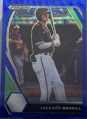 Jackson Merrill [Hyper Blue & Carolina Blue Prizm] #27 Baseball Cards 2021 Panini Prizm Draft Picks Prices