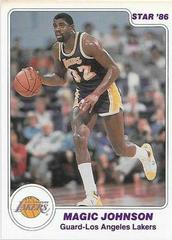 Magic Johnson #28 Basketball Cards 1986 Star Prices