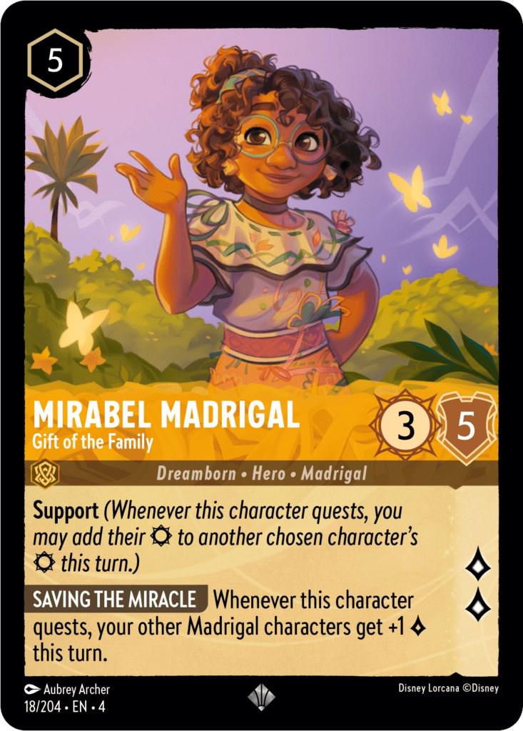 Mirabel Madrigal - Gift of the Family [Foil] #18 Lorcana Ursula's Return