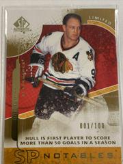 Bobby Hull Hockey Cards 2008 SP Authentic Prices