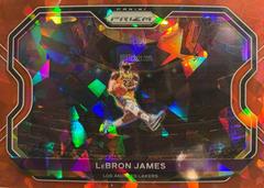 LeBron James [Red Ice Prizm] Basketball Cards 2020 Panini Prizm Prices