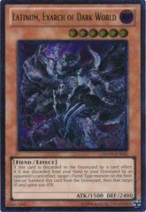 Latinum, Exarch of Dark World [Ultimate Rare] YuGiOh Photon Shockwave Prices