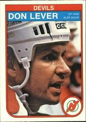Don Lever Hockey Cards 1982 O-Pee-Chee Prices