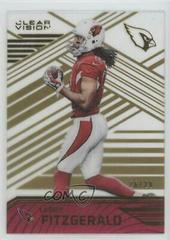 Larry Fitzgerald [Gold] #2 Football Cards 2016 Panini Clear Vision Prices