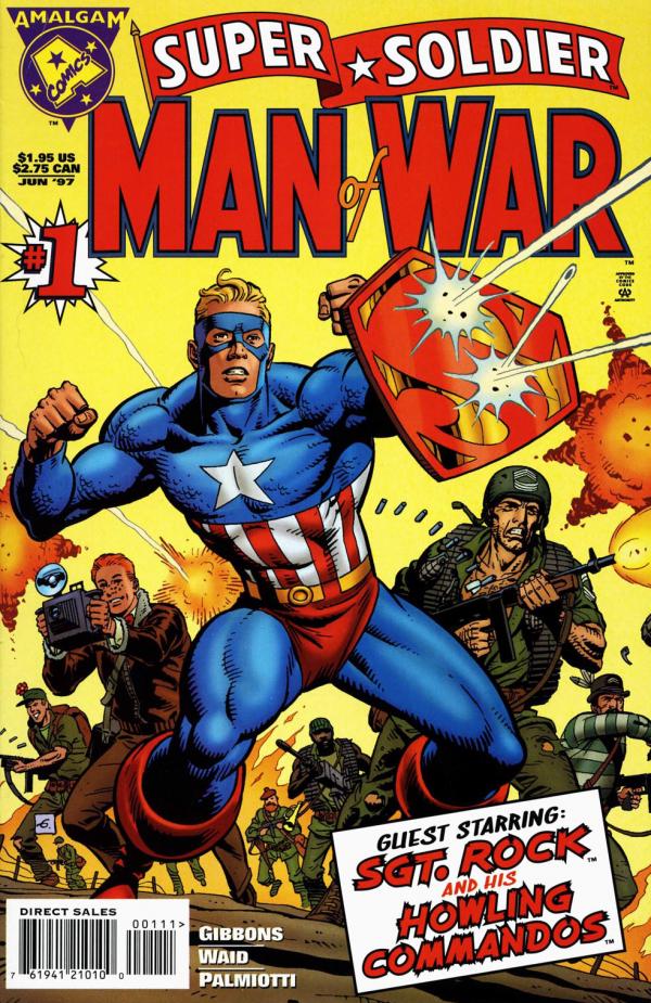 Super-Soldier: Man of War #1 (1997) Comic Books Super Soldier