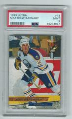 Matthew Barnaby Hockey Cards 1993 Ultra Prices