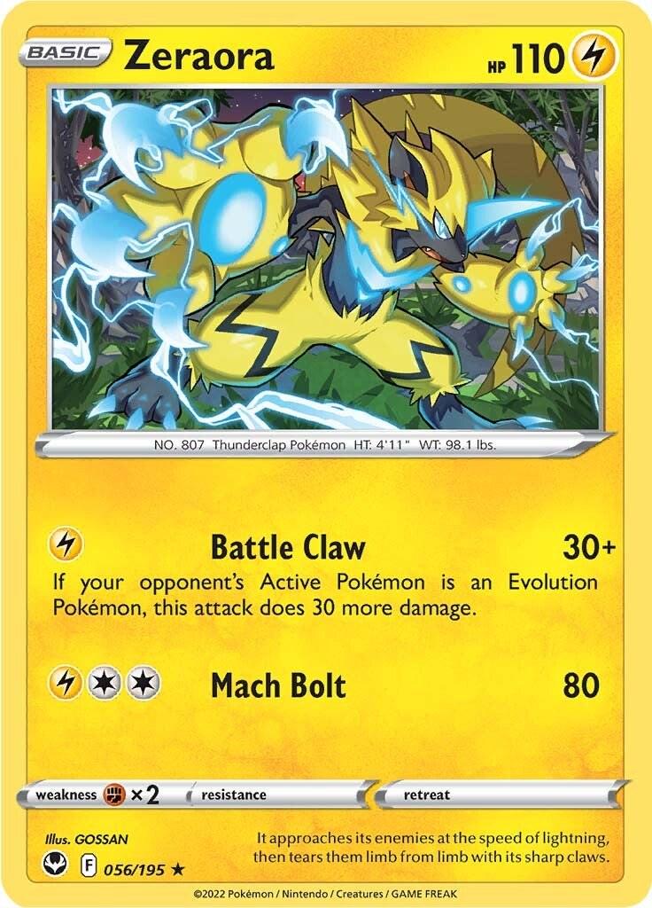 Zeraora #56 Pokemon Silver Tempest