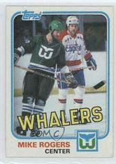 Mike Rogers Hockey Cards 1981 Topps Prices
