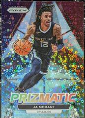 Ja Morant [Fast Break] #13 Basketball Cards 2022 Panini Prizm Prizmatic Prices