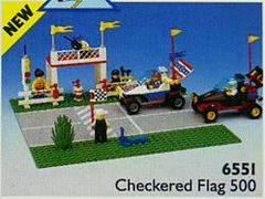 LEGO Set | Checkered Flag 500 LEGO Town