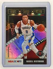 Russell Westbrook [Holo] Basketball Cards 2019 Panini Hoops Lights Camera Action Prices