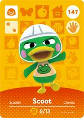 Scoot #147 [Animal Crossing Series 2] Amiibo Cards Prices
