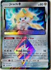 Pokemon Jirachi 97/168 Celestial Storm Holo Rare Prism Star 