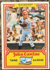 John Castino #29 Baseball Cards 1981 Drake's Prices