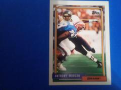 Anthony Morgan #209 Football Cards 1992 Topps Prices