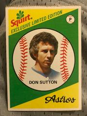 Don Sutton #16 Baseball Cards 1981 Squirt Prices