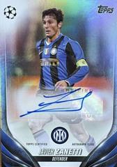 Javier Zanetti #A-JZ Soccer Cards 2023 Topps UEFA Club Autograph Prices