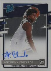 Anthony Edwards [Autograph] Basketball Cards 2020 Panini Donruss Optic Prices