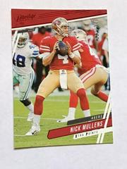 Nick Mullens [Xtra Points Red] #3 Football Cards 2020 Panini Prestige Prices