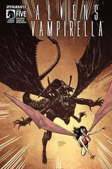 Aliens / Vampirella #5 (2015) Comic Books Aliens / Vampirella Prices