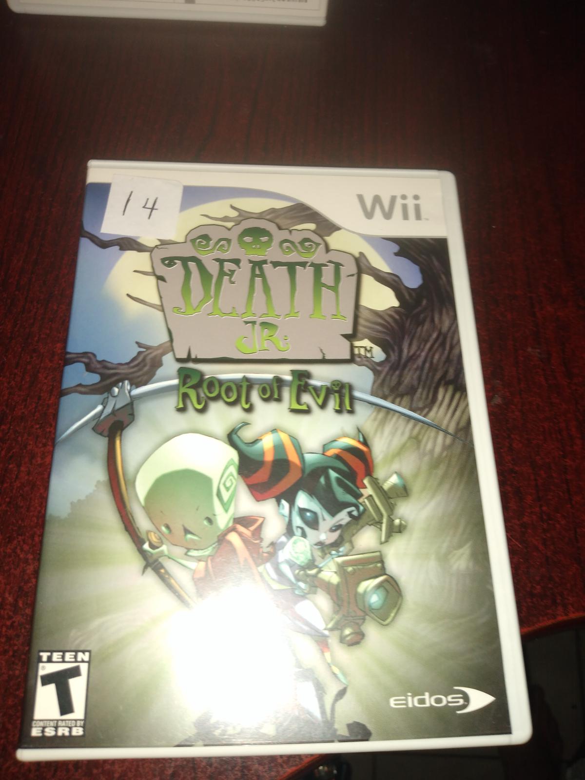 Death Jr Root of Evil | Item, Box, and Manual | Wii