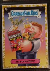Big Bucks Biff [Gold] #78a Garbage Pail Kids Book Worms Prices
