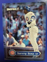 Sammy Sosa #70 Baseball Cards 2000 Fleer Impact Prices