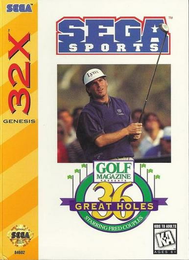 36 Great Holes Starring Fred Couples Cover Art