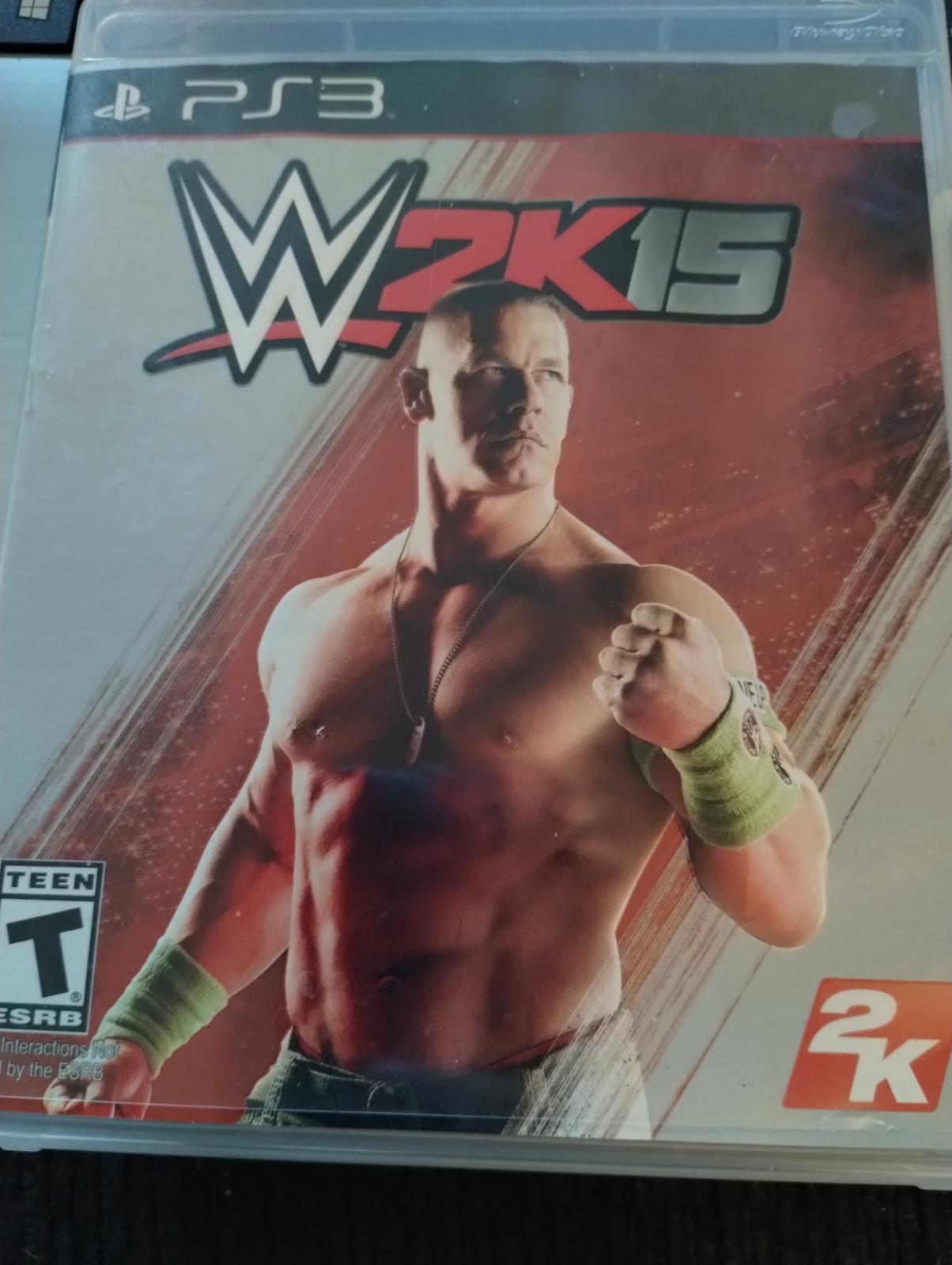 Wwe K Item Box And Manual Playstation