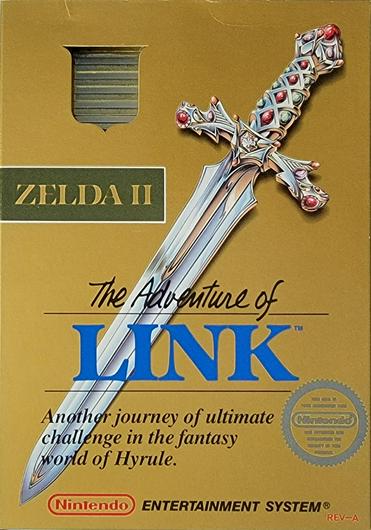 Zelda II The Adventure of Link Cover Art