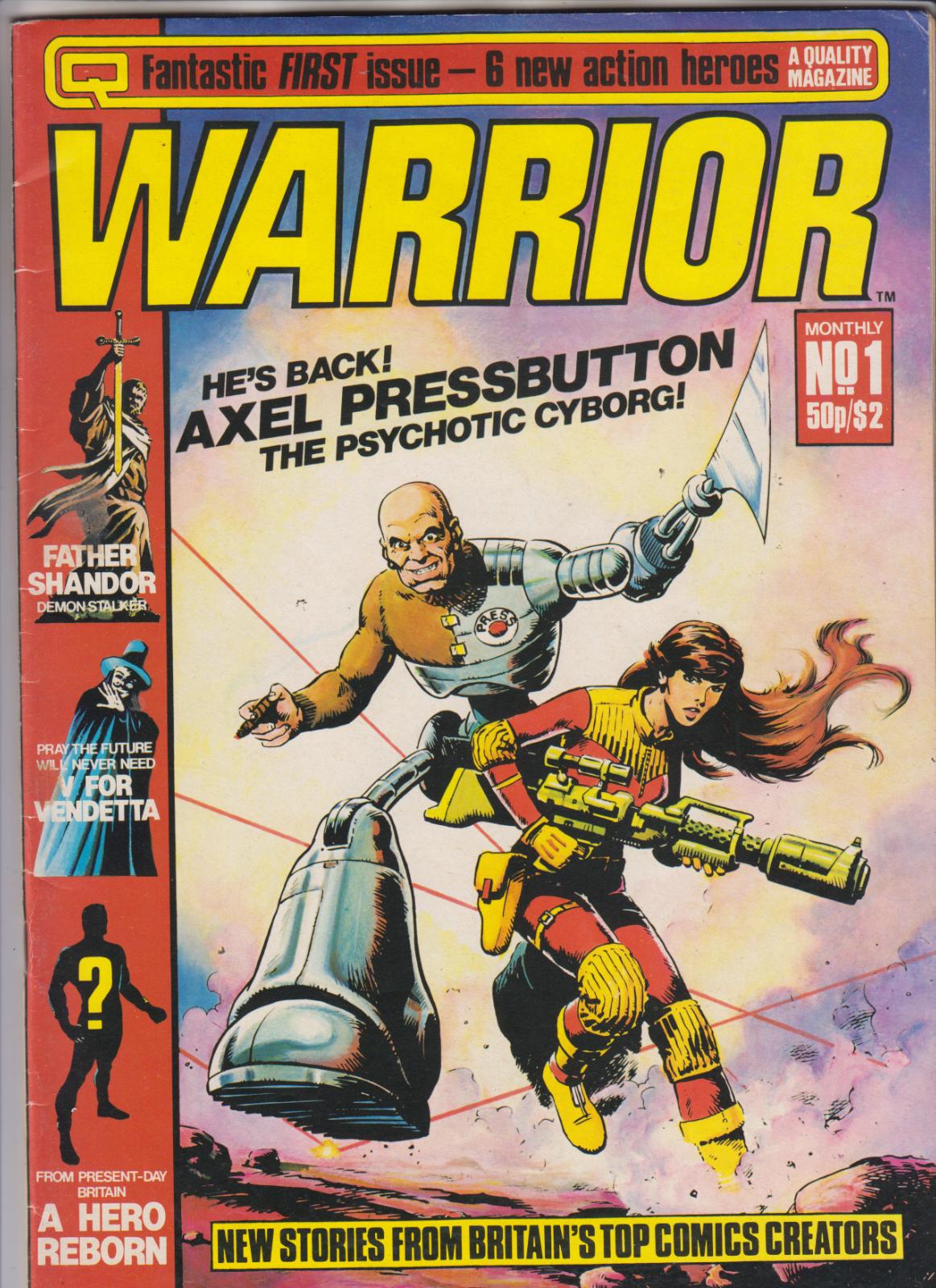 Warrior #1 (1982) Comic Books Warrior