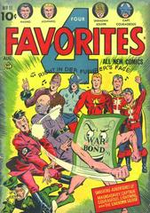 Four Favorites #11 (1943) Comic Books Four Favorites Prices