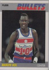 Manute Bol #13 Basketball Cards 1987 Fleer Prices