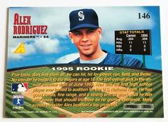 Back | Alex Rodriguez Baseball Cards 1995 Pinnacle