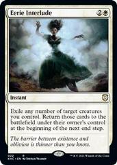 Eerie Interlude Magic Kaldheim Commander Prices