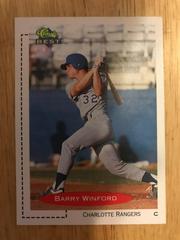 Barry Winford #25 Baseball Cards 1991 Classic Best Prices