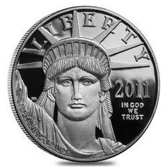 2011 W [PROOF] Coins $100 American Platinum Eagle Prices