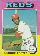 George Foster Baseball Cards 1975 Topps Prices