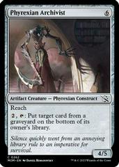 Phyrexian Archivist #262 Magic March of the Machine Prices