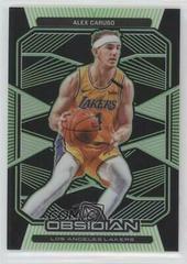 Alex Caruso [Green] #114 Basketball Cards 2019 Panini Obsidian Prices