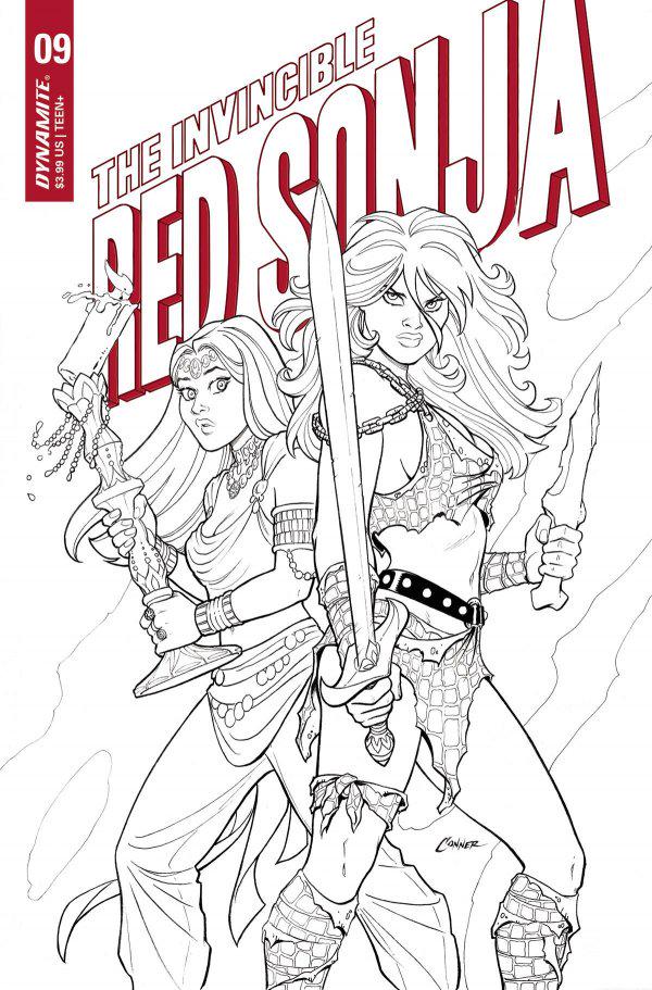 The Invincible Red Sonja [Conner Sketch] #9 (2022) Prices | Invincible ...