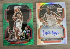 Cynthia Cooper Dyke [Green Pulsar] #SG-CCD Basketball Cards 2022 Panini Prizm WNBA Signatures Prices
