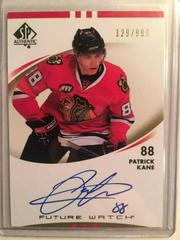 Patrick Kane [Autograph] Hockey Cards 2007 SP Authentic Prices