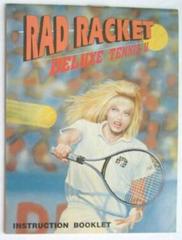 Rad Racket: Deluxe Tennis II - Manual | Rad Racket: Deluxe Tennis II NES