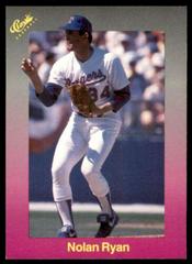 Nolan Ryan Baseball Cards 1989 Classic Travel Update II Prices